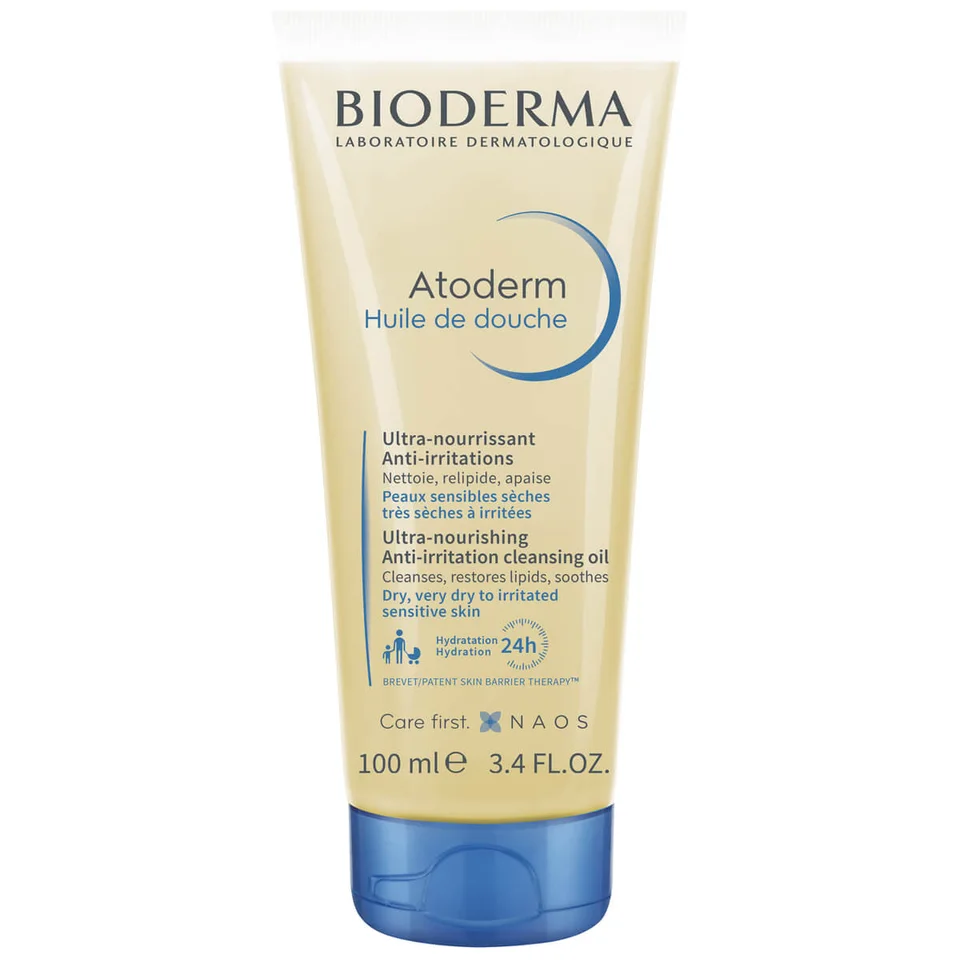 Atoderm Масло для душа Увлажняющее для всей семьи 100 мл Bioderma