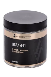 Bcaa 411 аминокислотный комплекс для питания спортсменов, 720 мг, 240 шт, капсулы