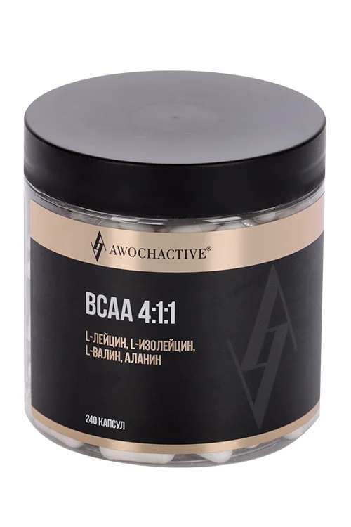 Bcaa 411 аминокислотный комплекс для питания спортсменов, 720 мг, 240 шт, капсулы