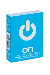 Презервативы ON Natural feeling классические ширина 54 мм 3 шт