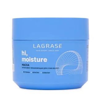 Маска HI,Moisture интенсив увлажняющий для сухих волос, 300 мл, LA Grase