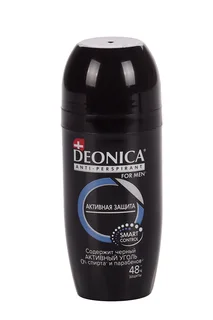 Антиперспирант Deonica for men Активная защита 50 мл ролик