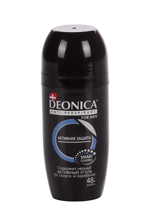 Антиперспирант Deonica for men Активная защита 50 мл ролик
