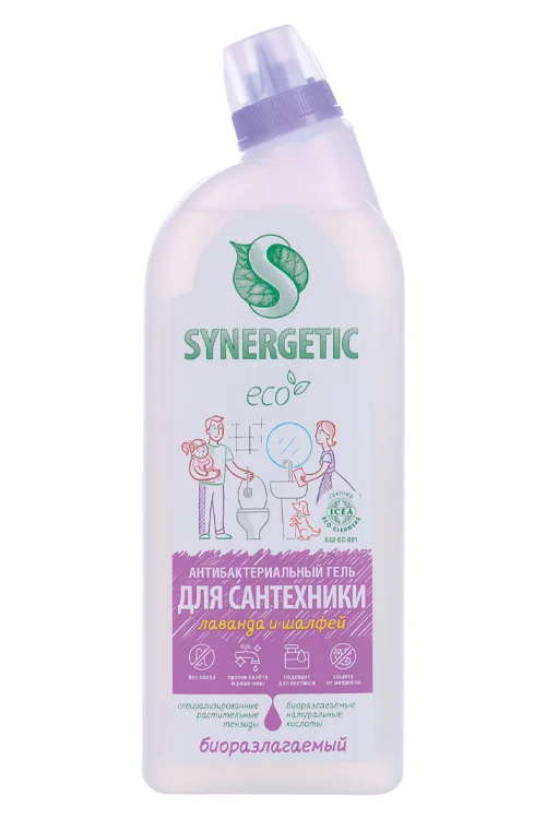 Средство Synergetic для мытья сантехники Сказочная чистота биоразлагаемое 0,7 л (104072)