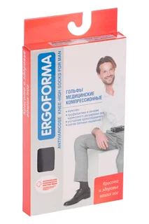 Гольфы Ergoforma компр 1 кл антиварикоз мужские 18-21 мм рт ст р 4 (312)