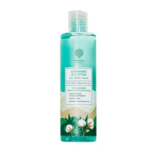 Гель-масло Salt of the Earth Cannabis & Cotton OIL Body Wash очищ с роз гимал солью для душа 250 мл