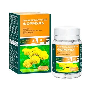 АПФ антипаразитарная формула капсулы 0,4 60 шт