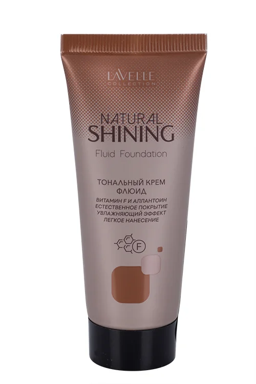 Крем тональный Lavellecollection матирующий Natural Shining тон 04 медовый FTS-04 30 мл