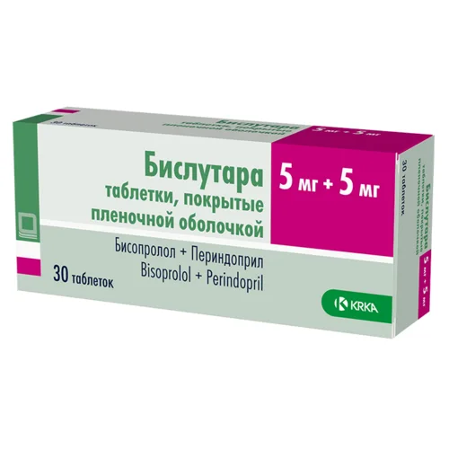 Бислутара таблетки 5+5 мг 30 шт