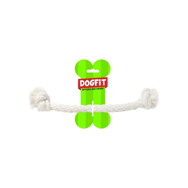 Грейфер Dogfit для собак из х/б каната прямой 2 узла 28 см