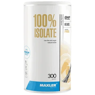 Макслер 100% Изолят порошок 300 гр Ваниль