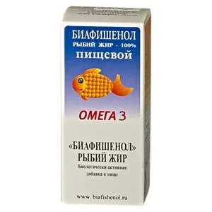 Рыбий жир Биафишенол пищевой 100 мл