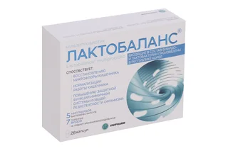 ЛактоБаланс Мультипробиотик капсулы 378 мг 28 шт