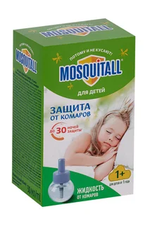 Жидкость Москитол Нежная защита для дет для фумиг 30 ночей