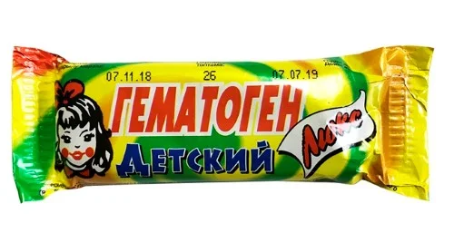 Гематоген Детский Люкс 40 гр