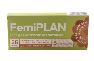 Тест на овуляцию Фемиплан 5 шт
