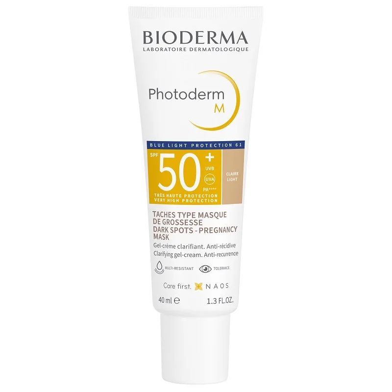 Биодерма Фотодерм M Гель-Крем Солнцезащитный Spf50+ 40 мл Светлый