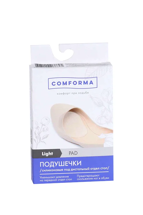 Подушечки силик под дистальный отдел стопы 2 шт (С1312)