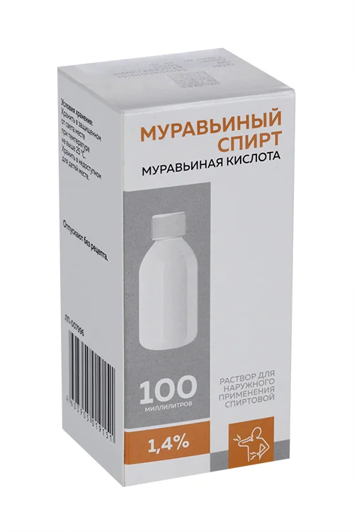 Муравьиный спирт раствор 1.4 % 100 мл