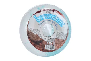 Соль для ванн Катрин шипучая форма пончика Candy baht bar тропический кокос, 130 г