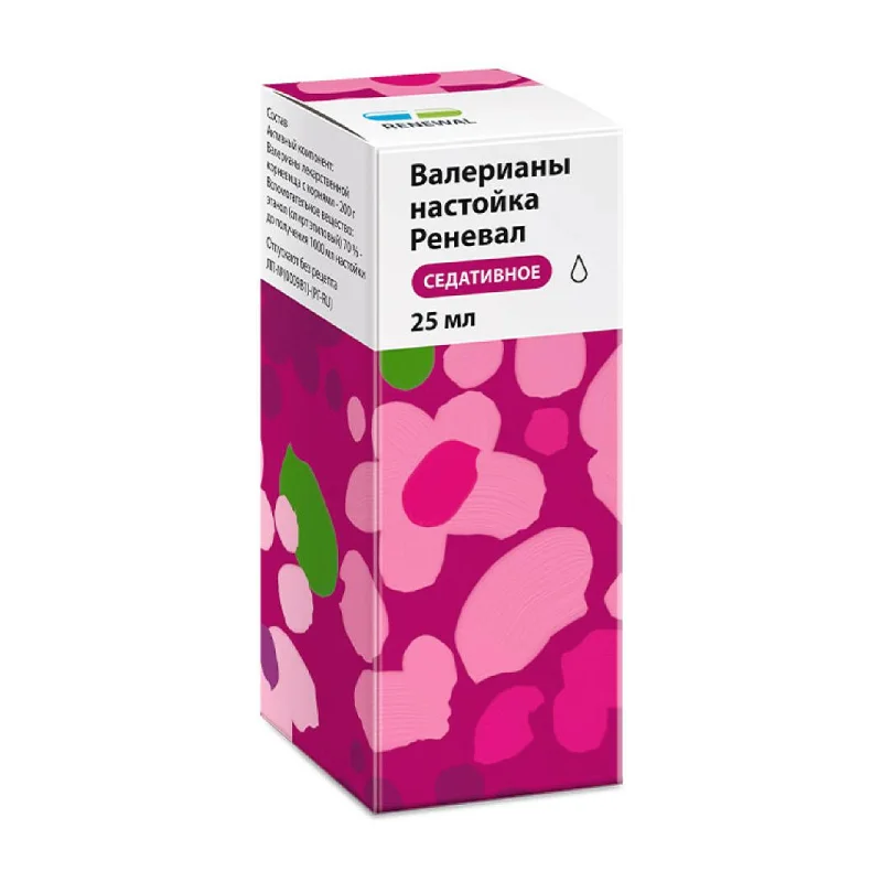 Валерианы настойка Реневал настойка 25 мл