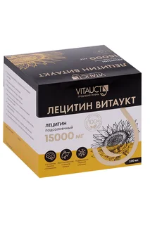 Лецитин Витаукт подсолнечный 15000 мг Vitauct 100 мл
