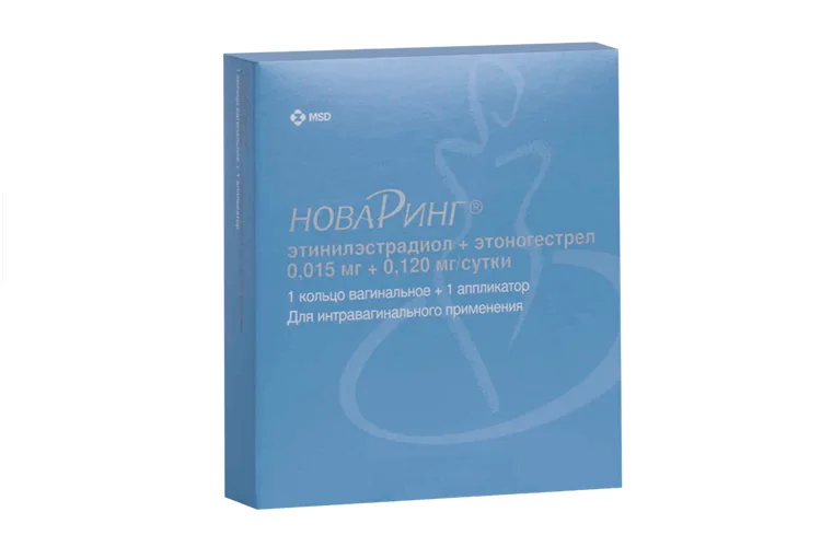НоваРинг кольцо 0.015+0.120 мг