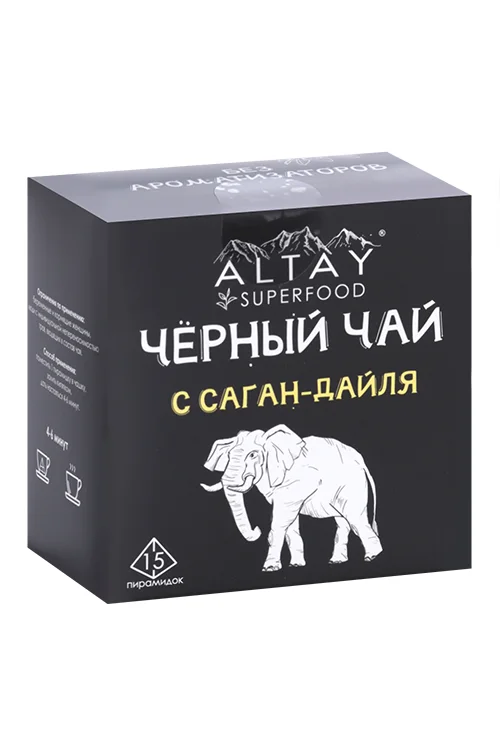 Чай черный с саган-дайля в пирамидках, 30 г