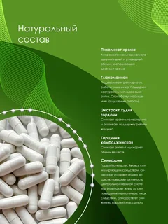 Биологически активная добавка к пище 3_SmartEffect Жиросжигатель для похудения / Блокатор аппетита,
