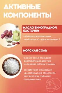 Набор Соль для ванн Бурлящие шары Нappiness 250 гр