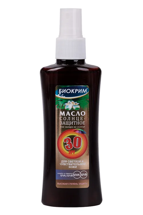 Масло Биокрим солнцезащитное SPF30 150 мл