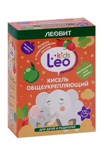 Кисель Леовит Leo Kids общеукрепляющий дет 12 гр 5 шт пакеты