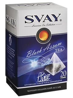 Чай Черный Ассам (Black Assam), 20*2,5 г, Svay