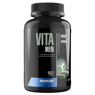 Витамины для мужчин ВитаМен (VitaMen), 180 таблеток, Maxler