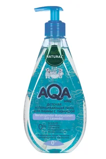 Пена для купания AQA Baby успокаивающая с лавандой 400 мл