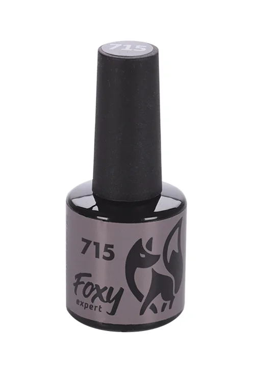 Гель-лак Foxy Expert серый для ногтей №715 8 мл