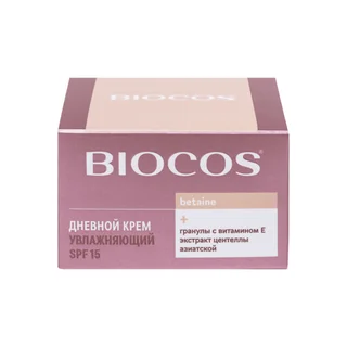 Крем BioCos увлажняющий SPF15 дневной, 50 мл