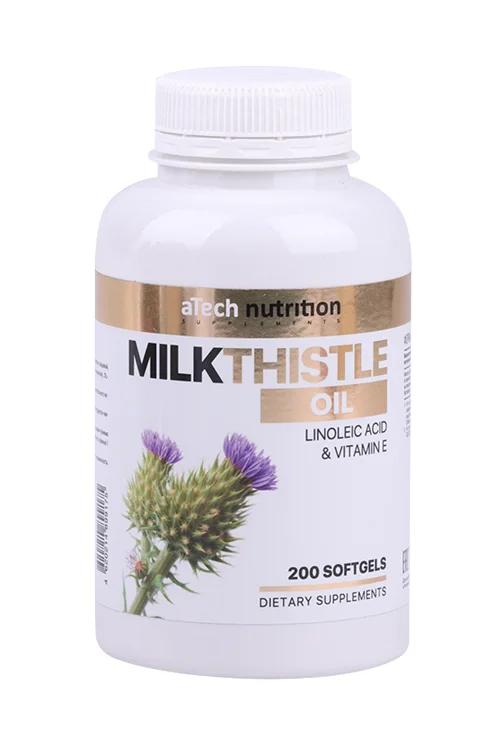 Добавка aTech nutrition Масло расторопши 700 мг 200 шт капсулы
