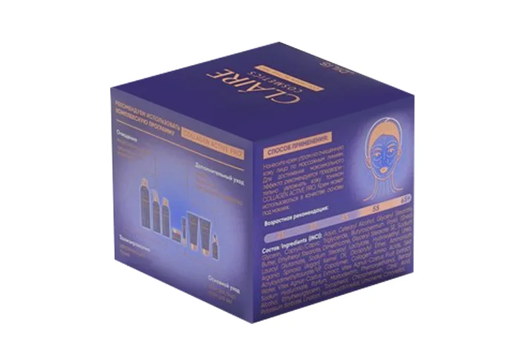 Крем Claire Cosmetics Collagen Active Pro дневной SPF 20 для лица 50 мл