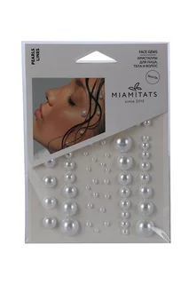 Жемчуг на клейком слое Miamitats Crystal Pearls lines (6998)