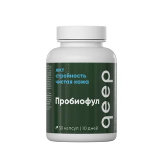 Пробиотики и пребиотики Пробиофул Qeep, 30 шт, капсулы