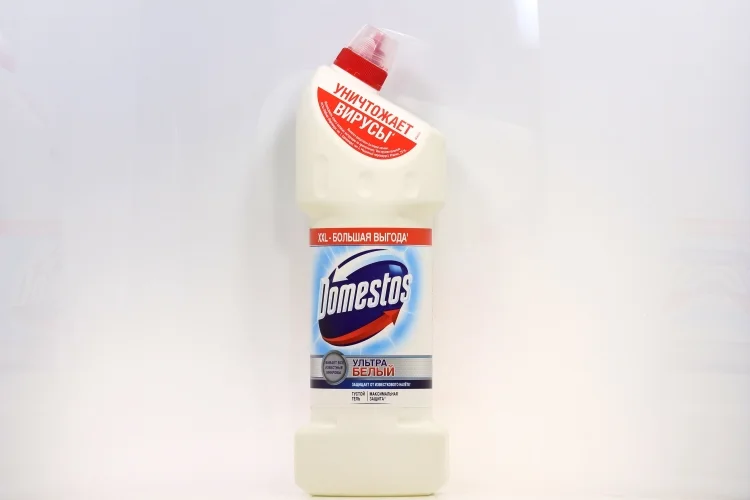 Средство Domestos Ультра белый чистящее для унитаза 1,5 л