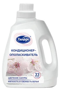 Кондиционер для белья Тайфун с ароматом цветущей сакуры 1 л