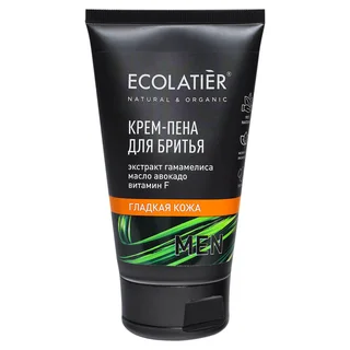 Крем-пена для бритья Гладкая кожа 150 мл Ecolatier