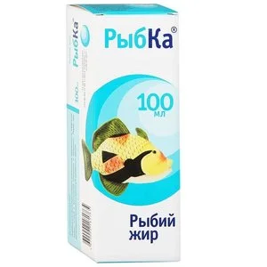 Рыбий жир Золотая рыбка раствор масл. для детей 100 мл