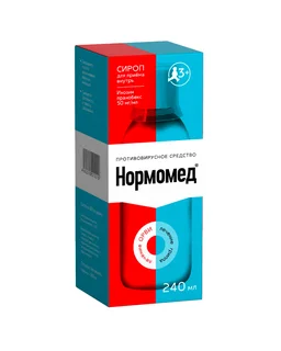 Нормомед Сироп 50 мг / мл флакон 240 мл