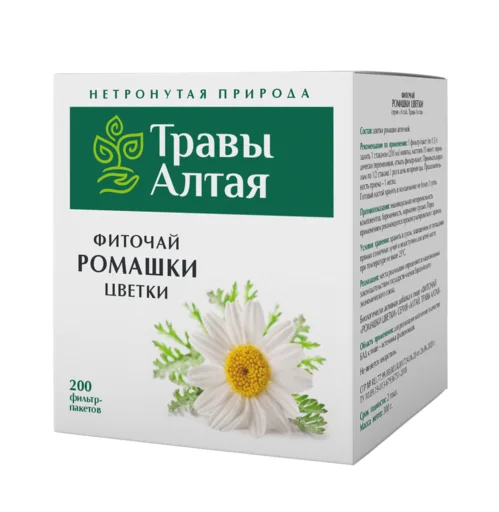 Ромашки цветки сырье 1.5 г 200 шт