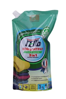 Гель для стирки Vestar 3в1 1 л дой-пак