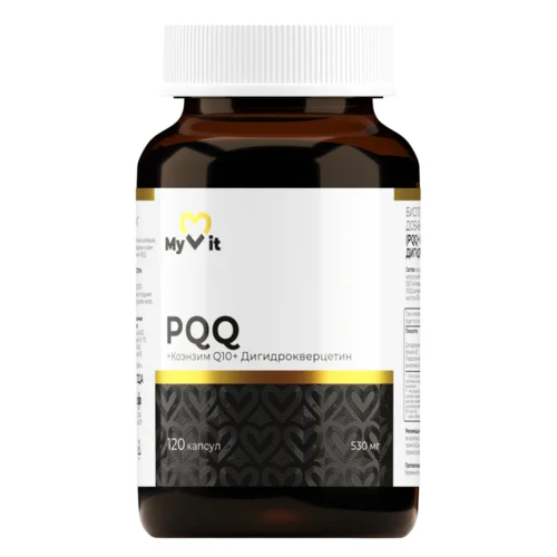 Витамин В14(PQQ) + Коэнзим Q10 + Дигидрокверцетин MyVit, 120 шт, капсулы