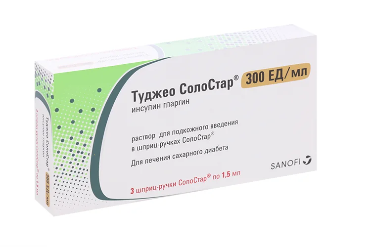 Туджео СолоСтар раствор 300 ЕД / мл 3 шт